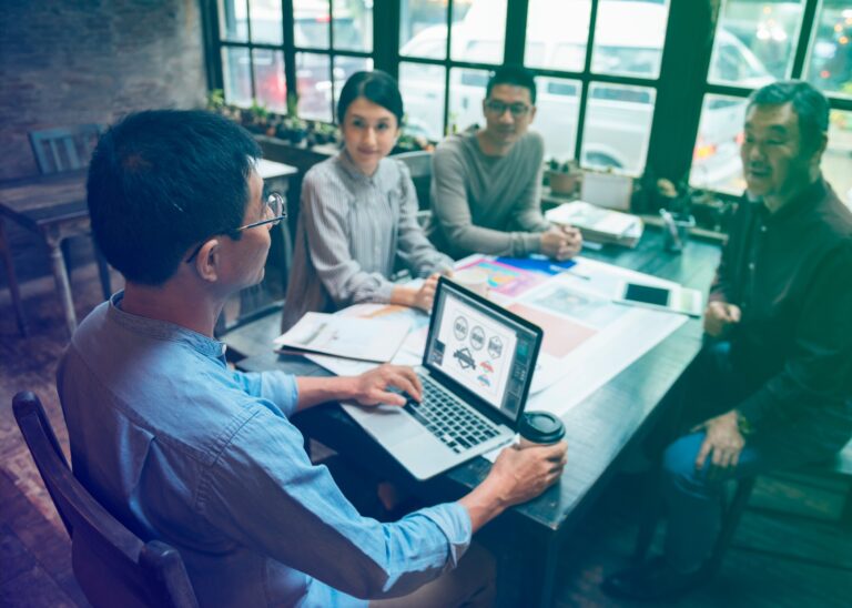 IT consulting firm dealing with customers